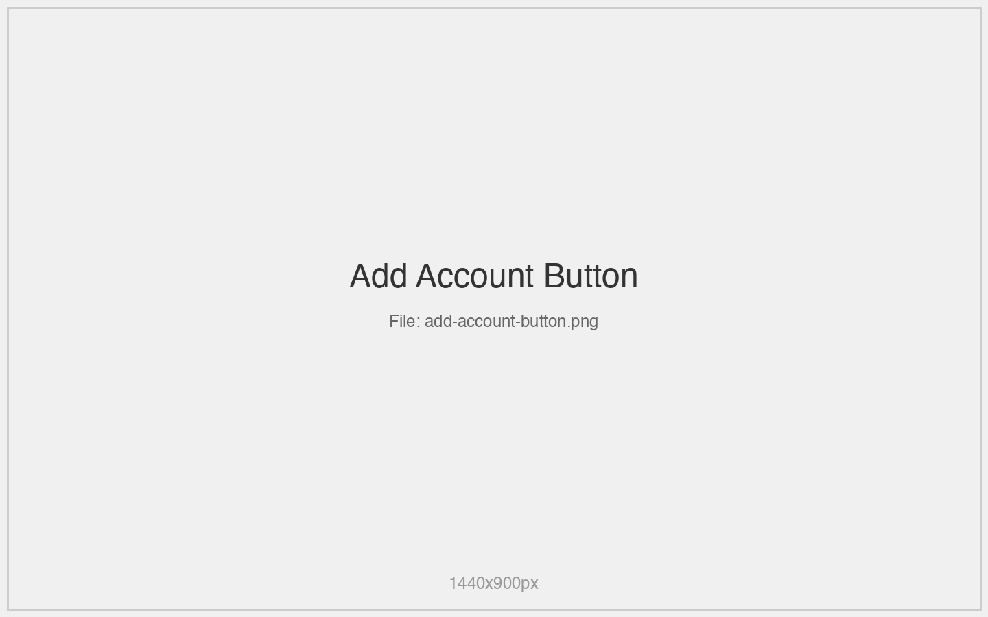 Add Account Button