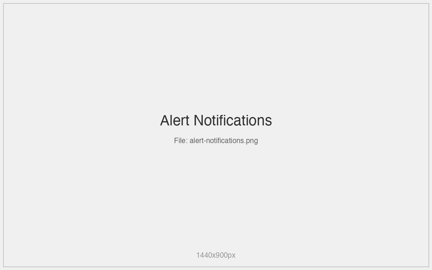 Alert Notifications